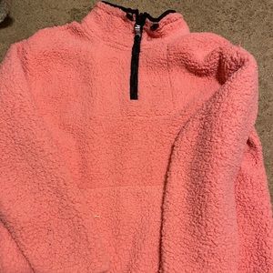 half zip VS hoodie super soft 😍